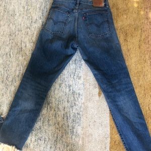 Levis white oak wedgie fit jeans
